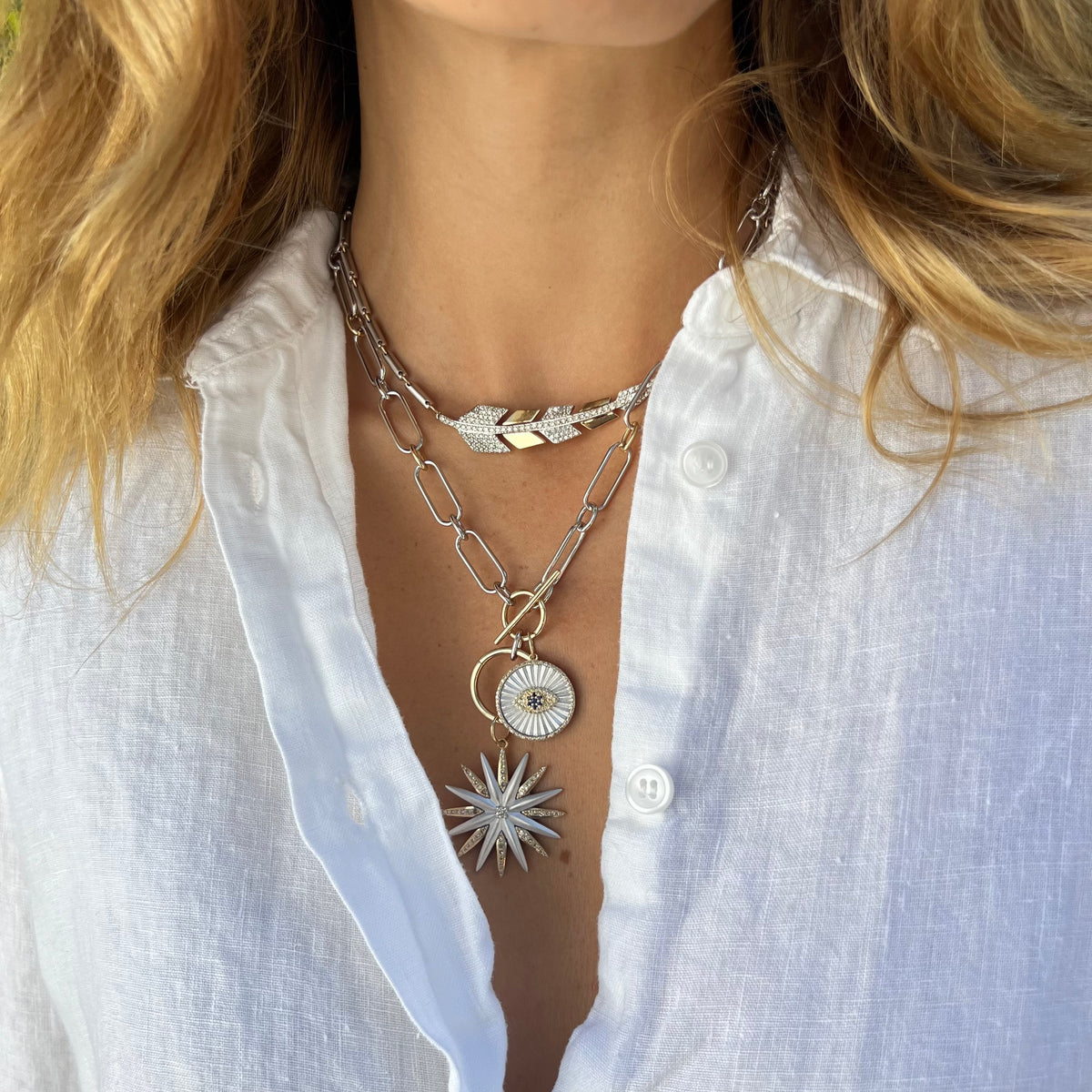 Golden Threads Necklace