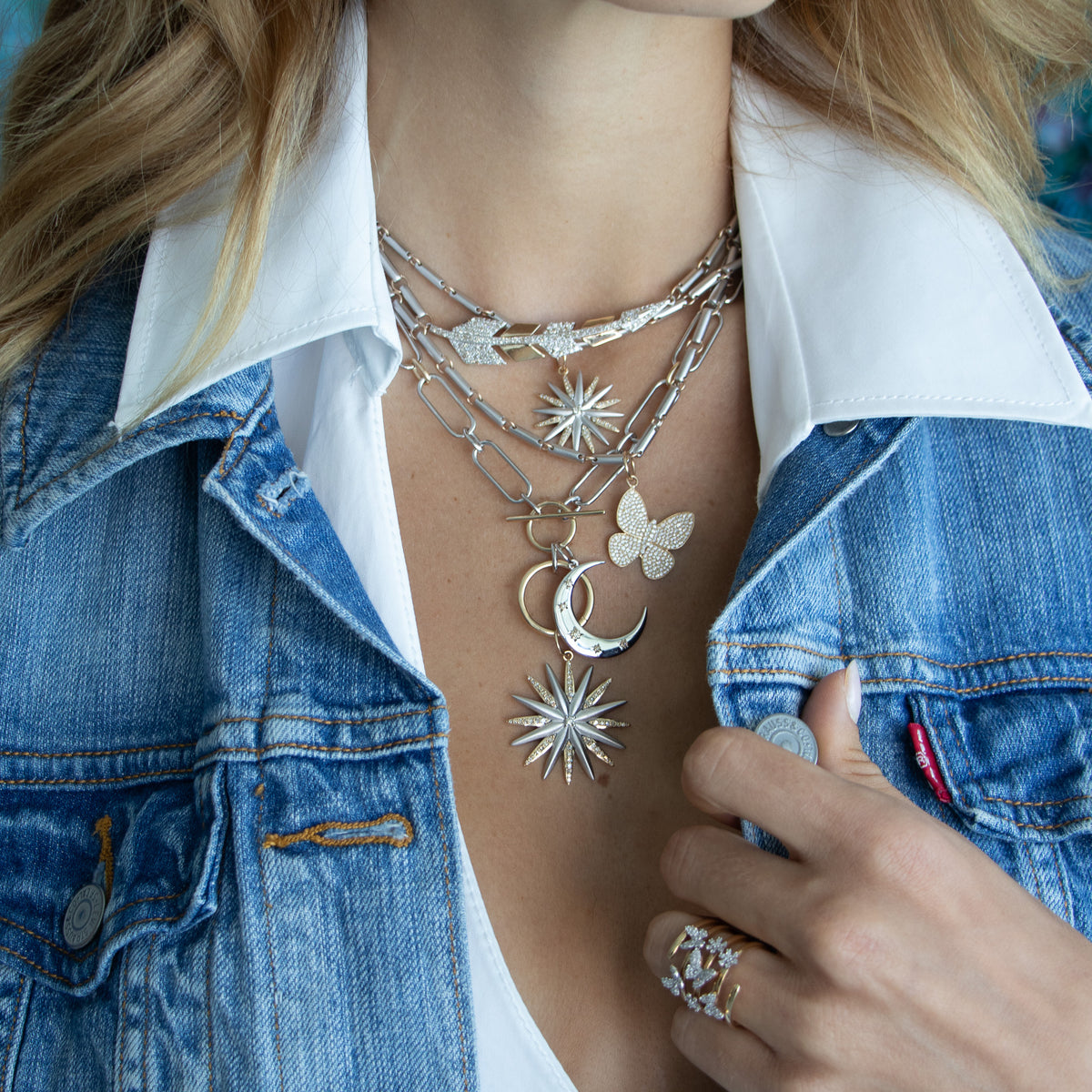 Golden Threads Necklace