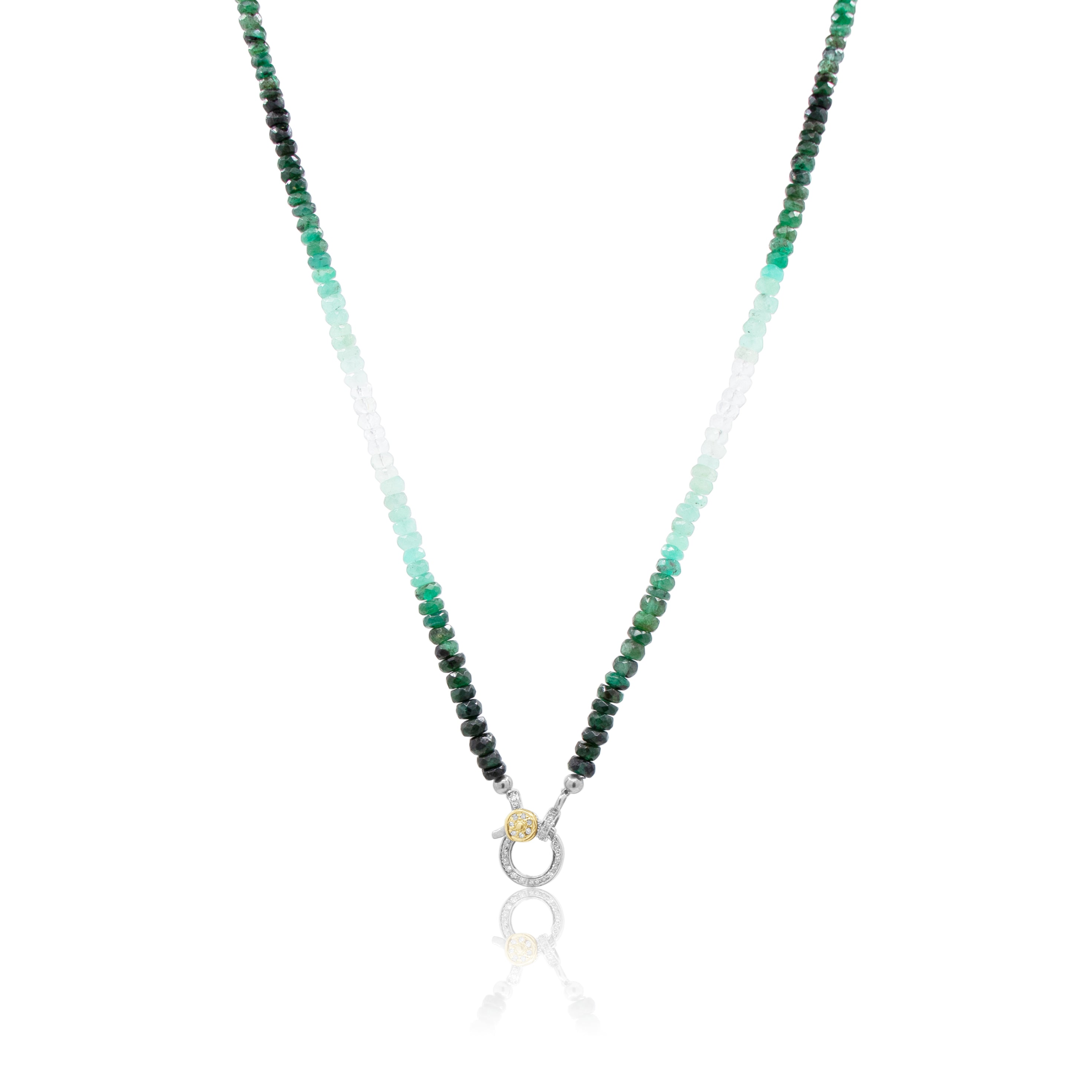 Hayley Style | Miami Jewelry Designer | Emerald Sparkle Necklace