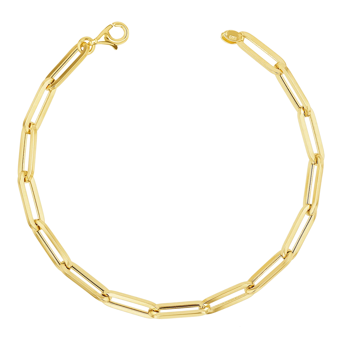 Paperclip Chain Bracelet Medium