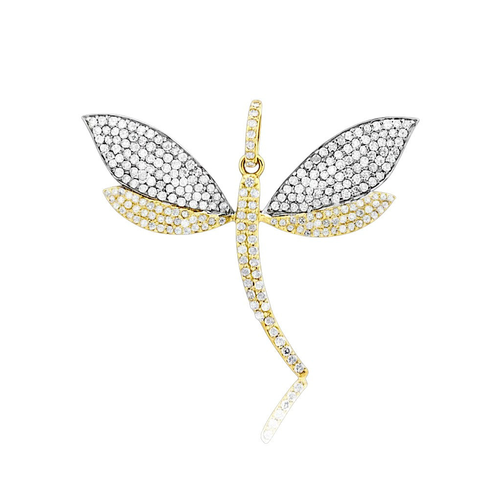 Hayley Style | Two-Tone Dragonfly Pendant