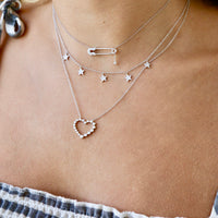 Safety Pin Necklace