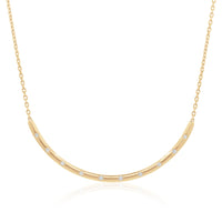 Diamond Bar Necklace