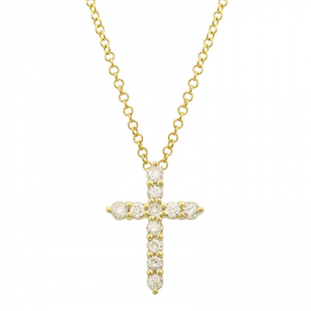 3D Cross Necklace