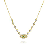 Linked Evil Eye Necklace