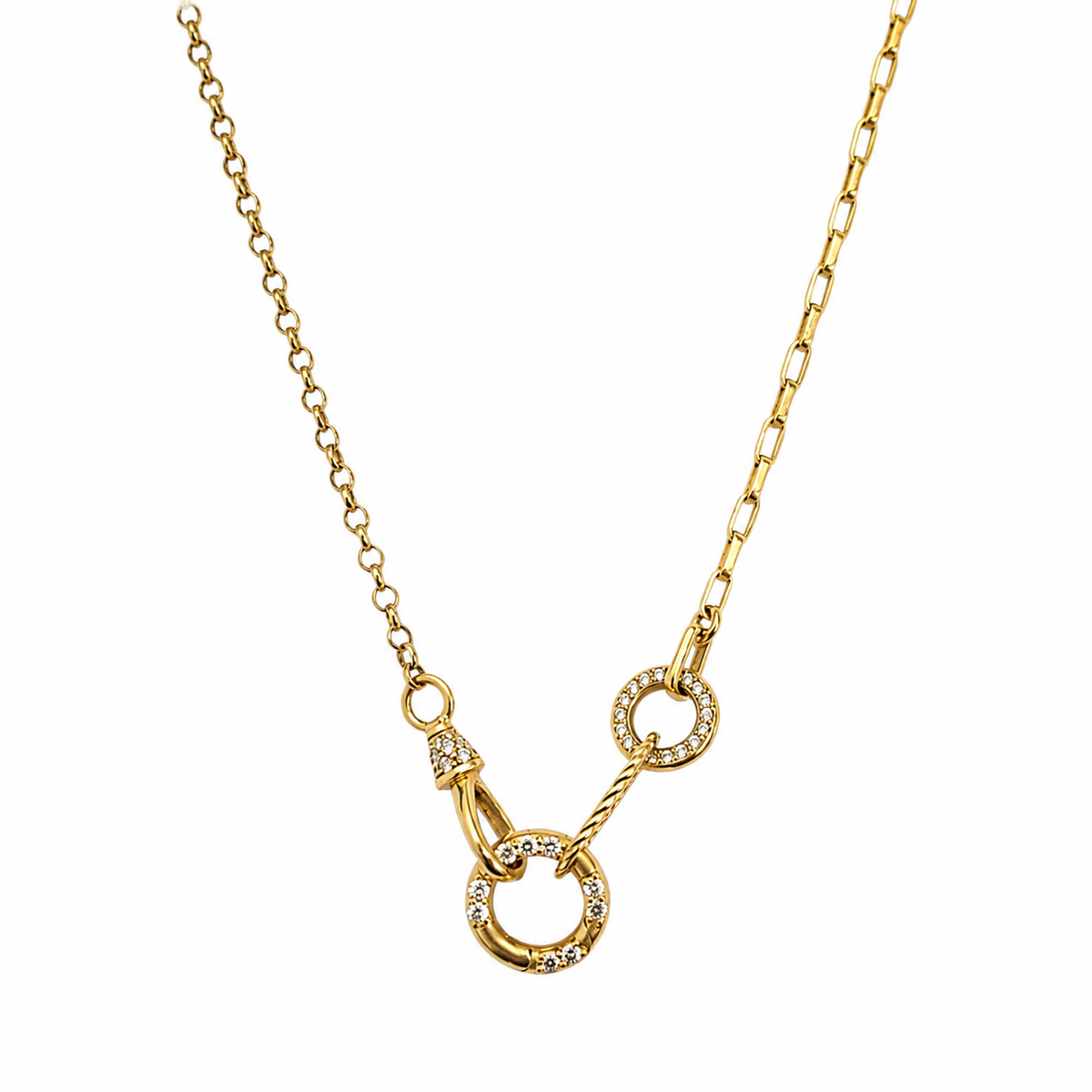 The Luxe Link 18kt Necklace