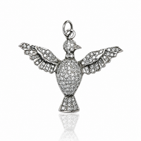 Vintge Sterling Bird Pendant
