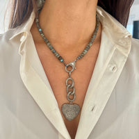 Labradorite Beaded Necklace