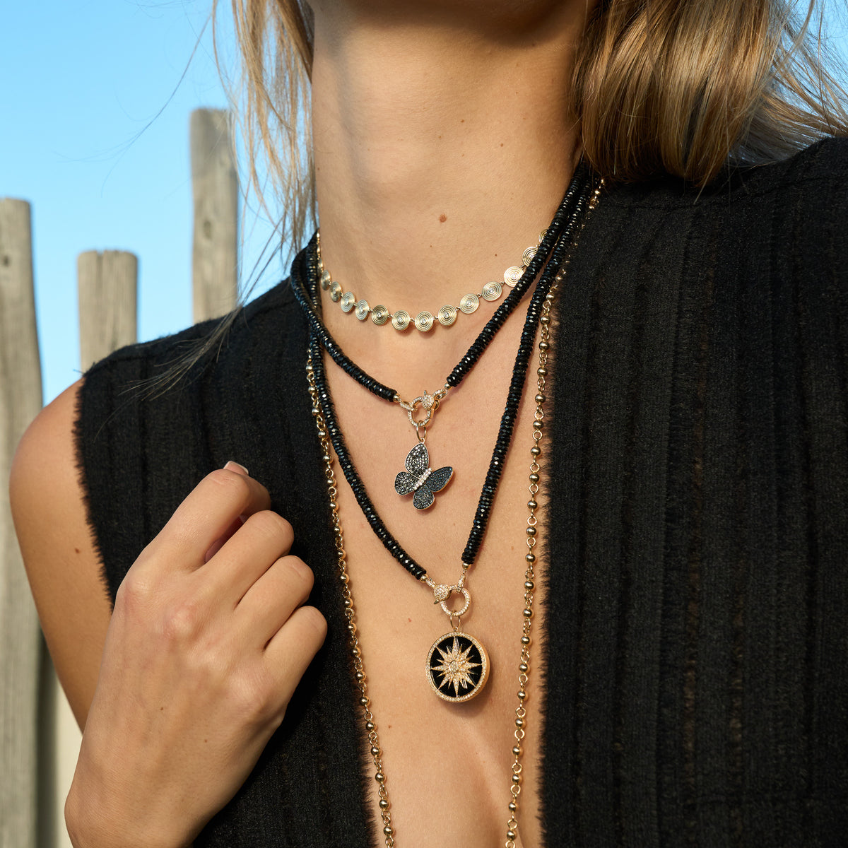 Black Diamond Goddess Butterfly