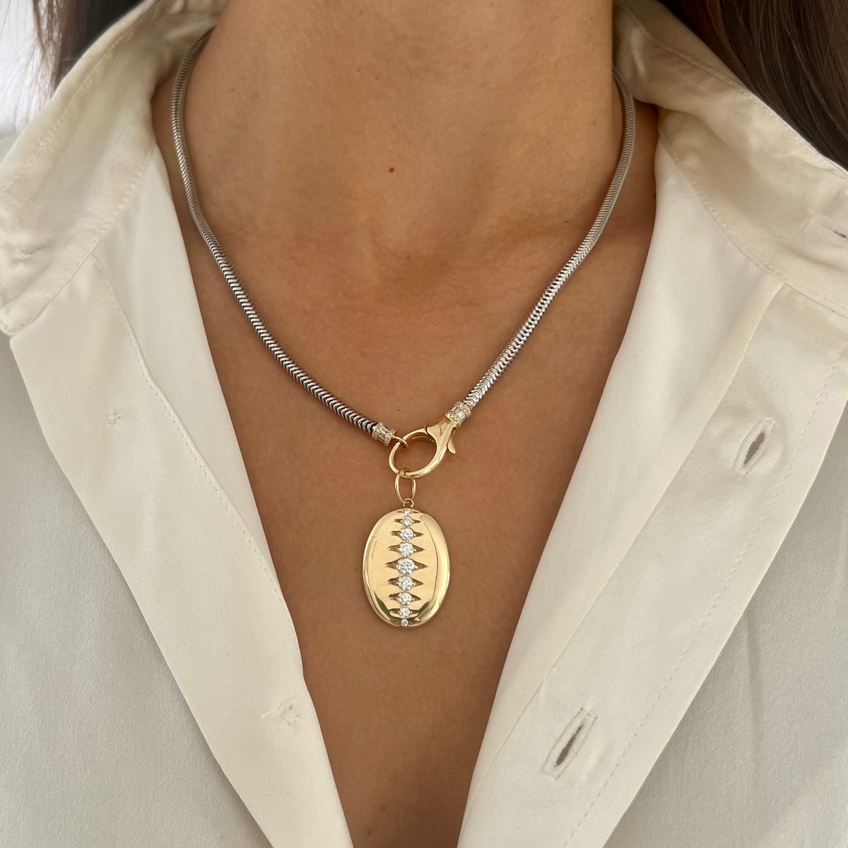 Two-Tone Snake Chain
