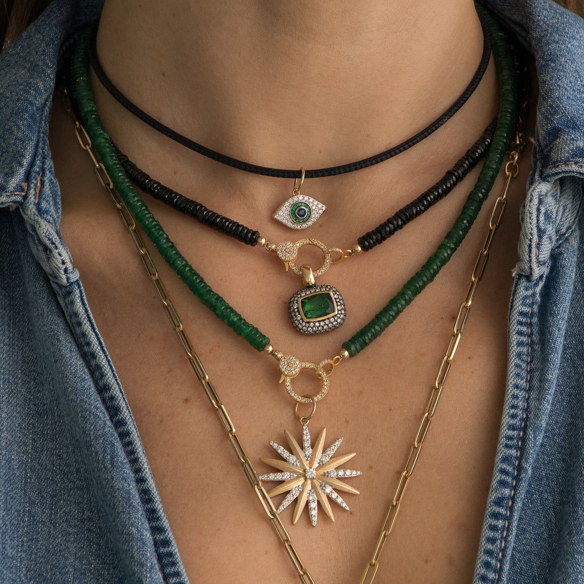 Double Sided Evil Eye