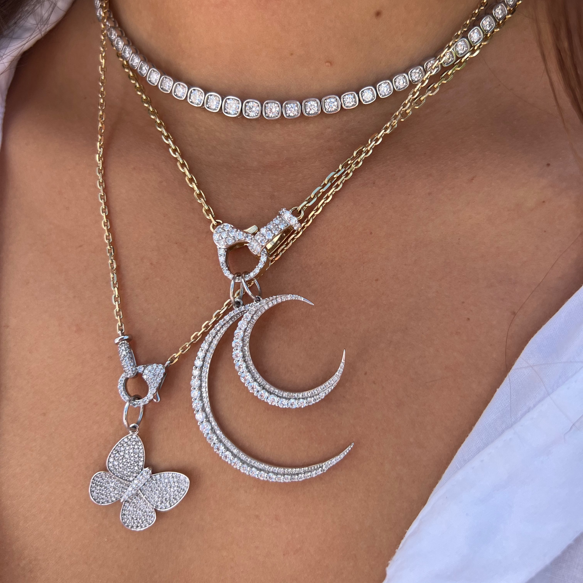 Crescent Moon Pendant