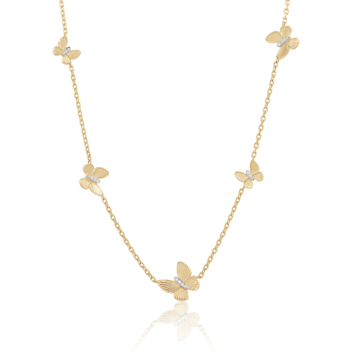 Linked Fluted Goddess Butterflies