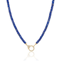 Paris at Dusk Lapis Necklace