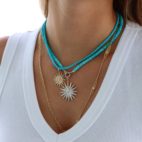 Sleeping Beauty Turquoise Necklace