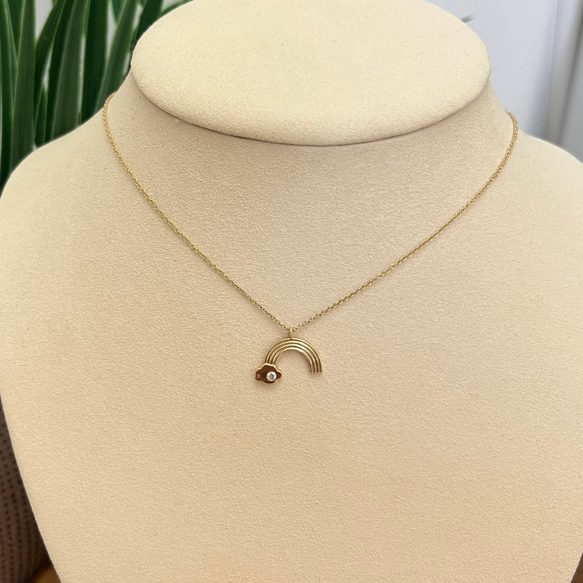 Golden Rainbow Necklace