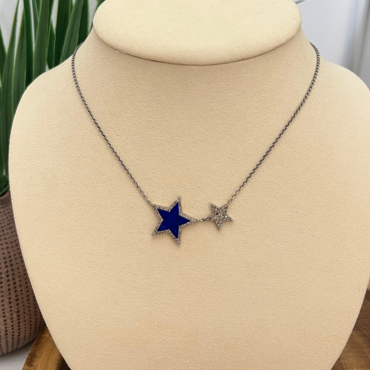 Double Star Necklace
