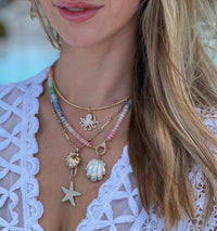 Starlit Shell Pendant