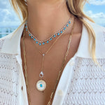 Turquoise Water Pendant