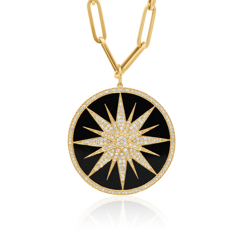 Intuition Sunburst Large - Mother of Pearl