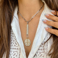 Large White Gold Enhancer
