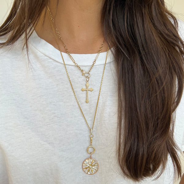 The Open Ring Drop Necklace