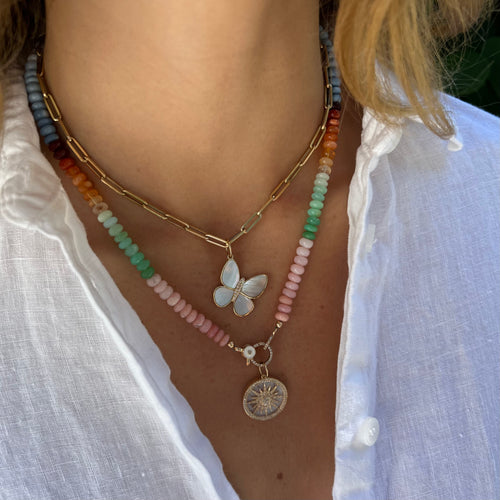Mother of Pearl Goddess Butterfly