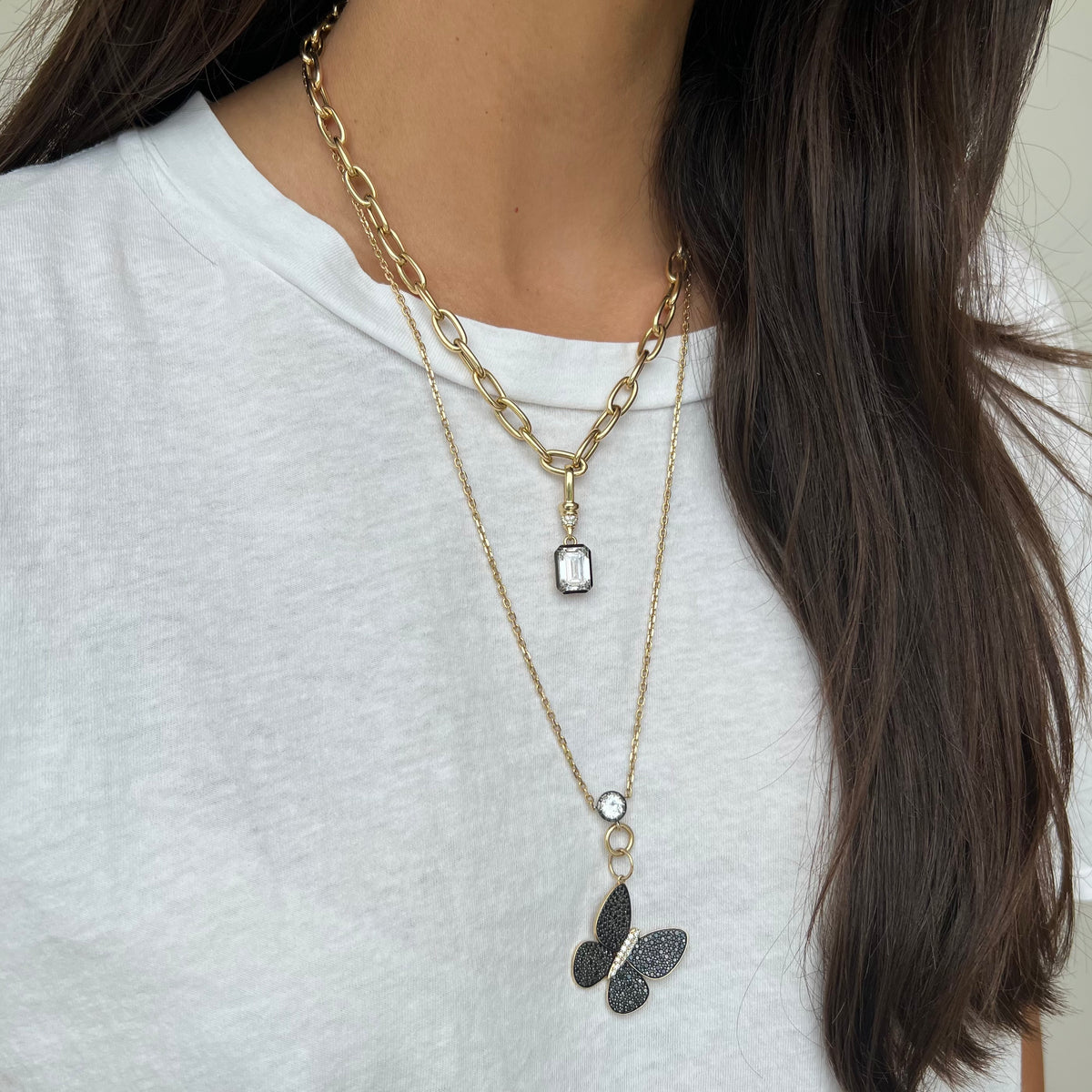 The Victorian Topaz Drop Necklace