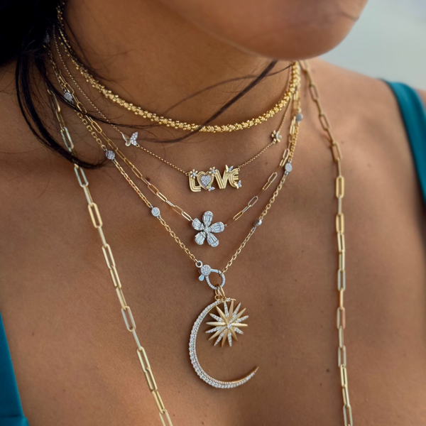 Double Burst Pendant - Small