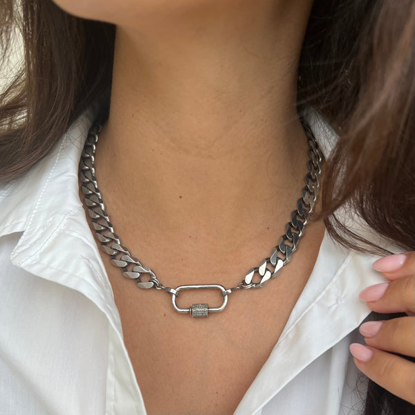 18'' Vintage Silversmith Necklace