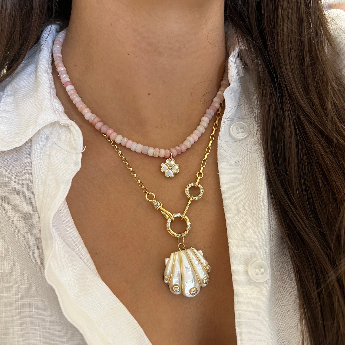 18'' The Luxe Link 18kt Necklace