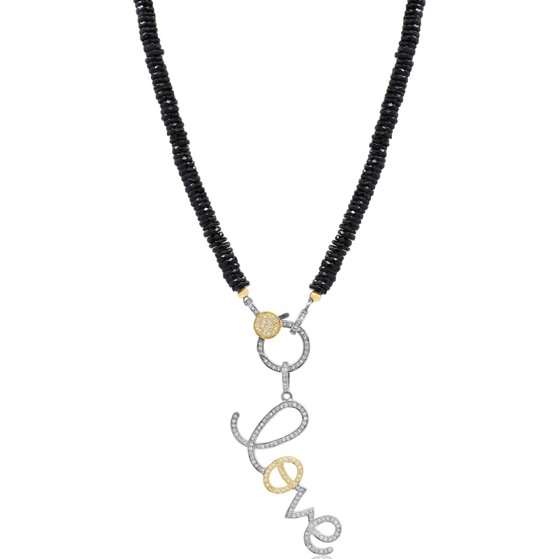 Two-Tone Black Spinel