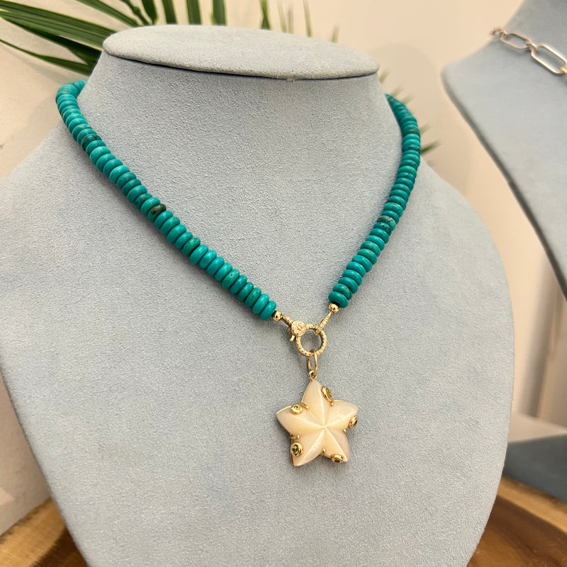 Twilight Star Pendant - Peridot