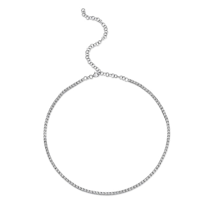 Classic Tennis Necklace - .95cts