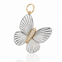 Two-Tone Butterfly Medium