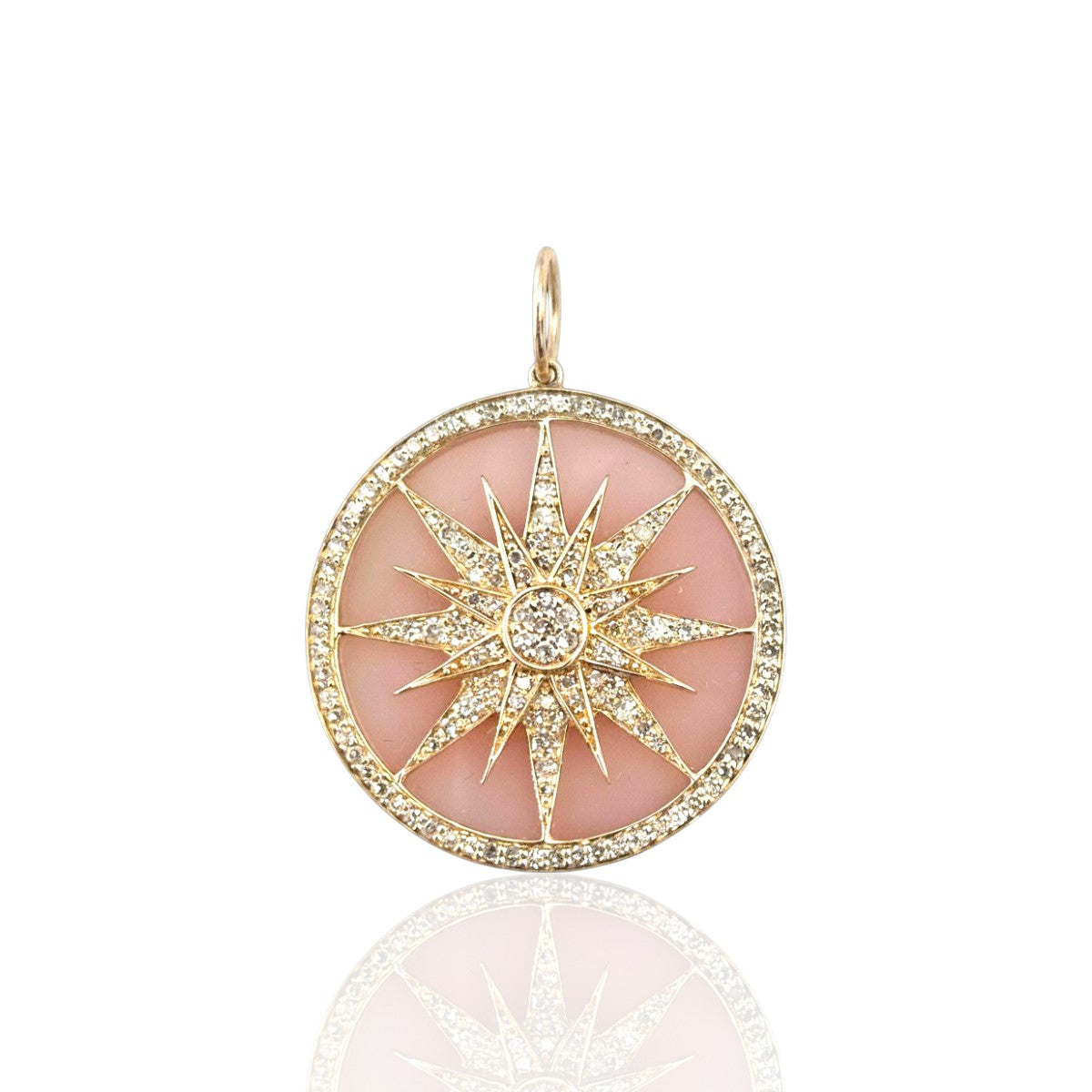 Intuition Sunburst Small - Pink Opal