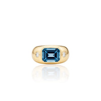 Blue Topaz Ring