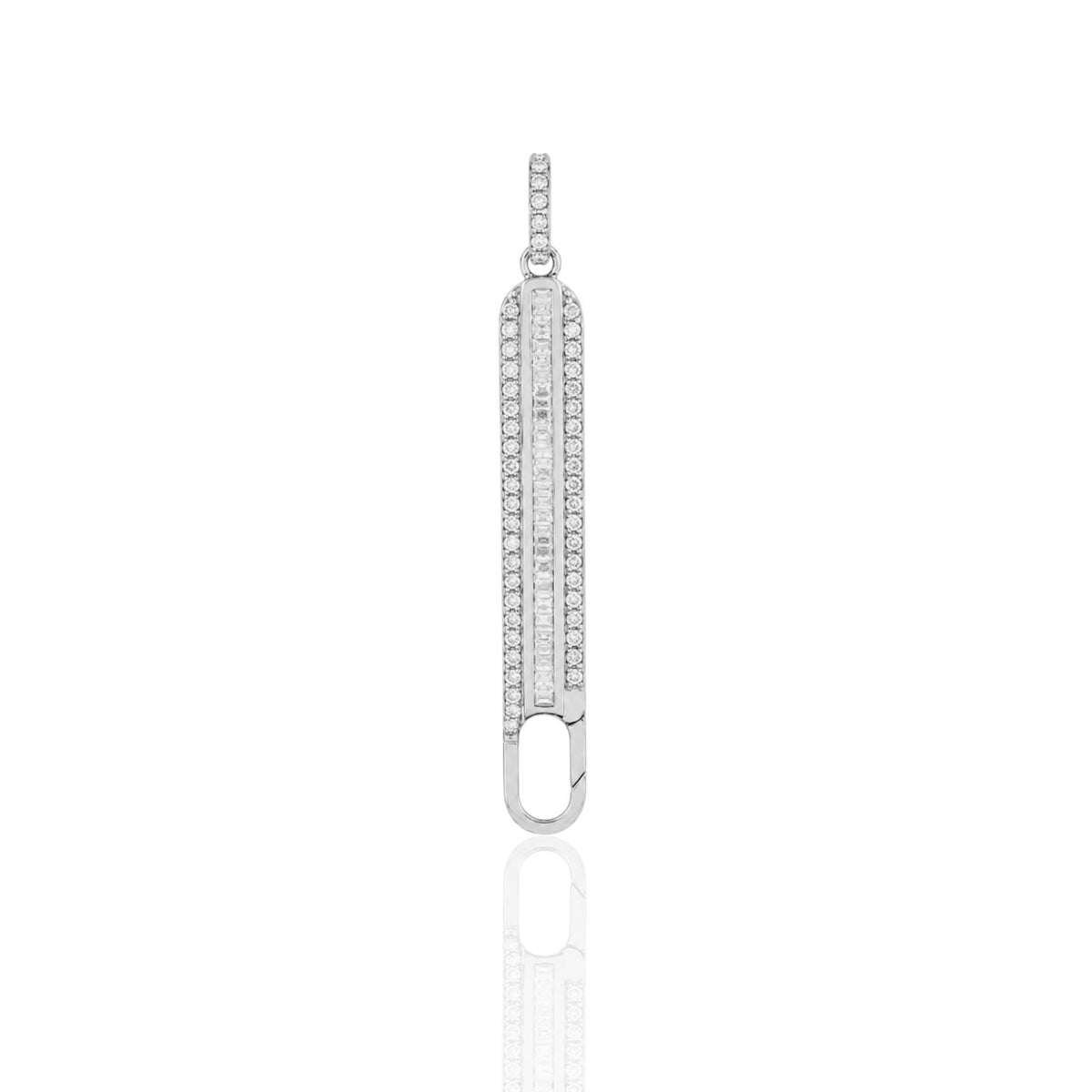 Large White Gold Enhancer