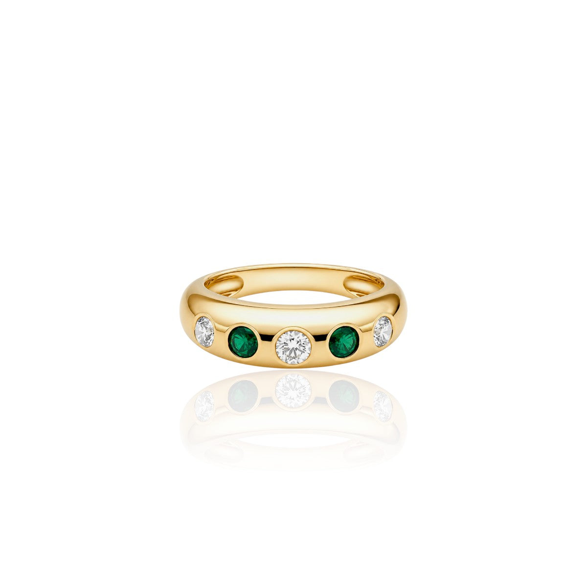 Emerald and Diamond Band