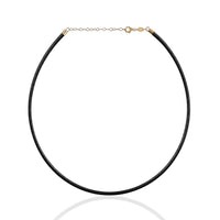 Black Leather Choker