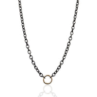 Two-Tone Rolo Necklace