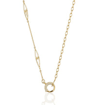 23'' Filigree Link 18kt Necklace