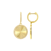 Fluted Diamond Disc Huggies