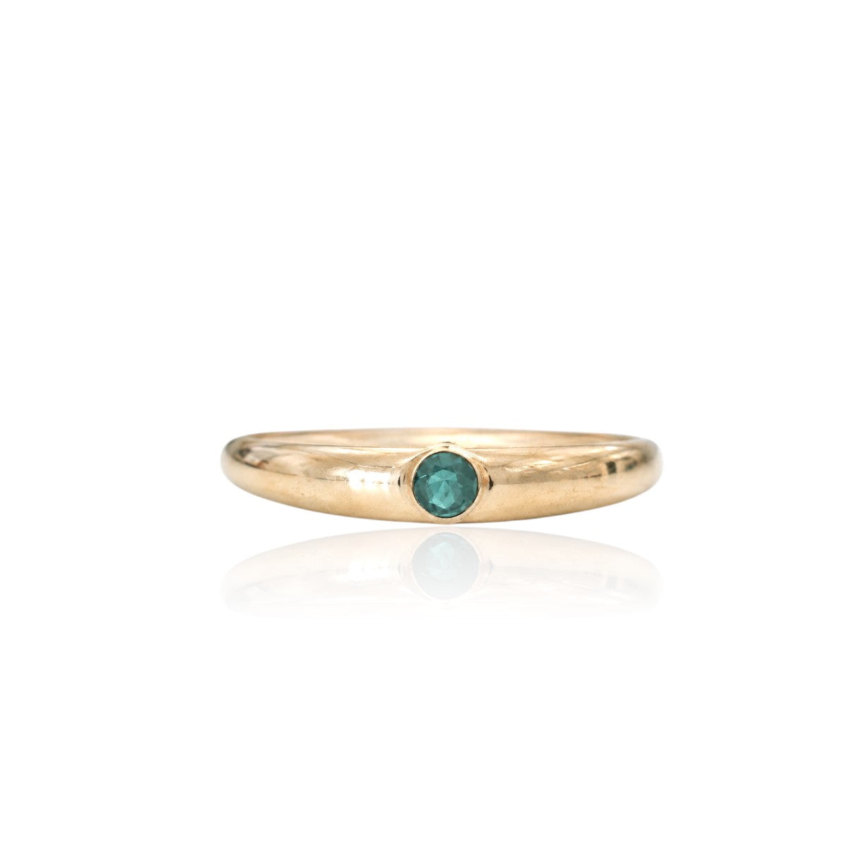 Single Emerald  Band