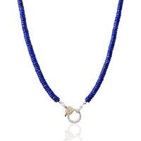 Paris at Dawn Lapis Necklace