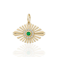Emerald Eye Pendant