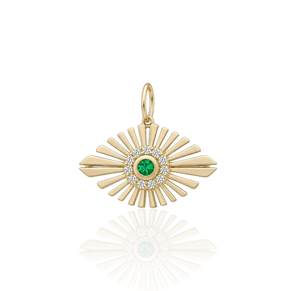 Emerald Eye Pendant