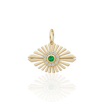 Emerald Eye Pendant