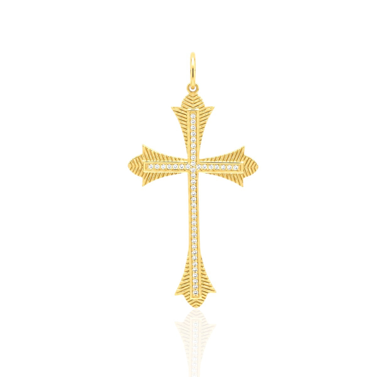 Gold Cross Pendant