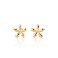 Pavé Flower Earrings